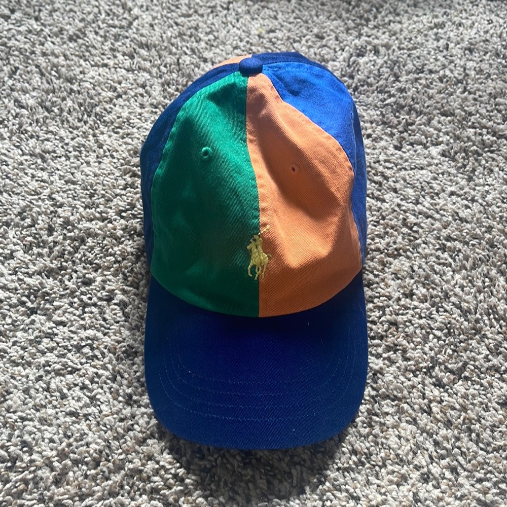 Multicolor polo hat